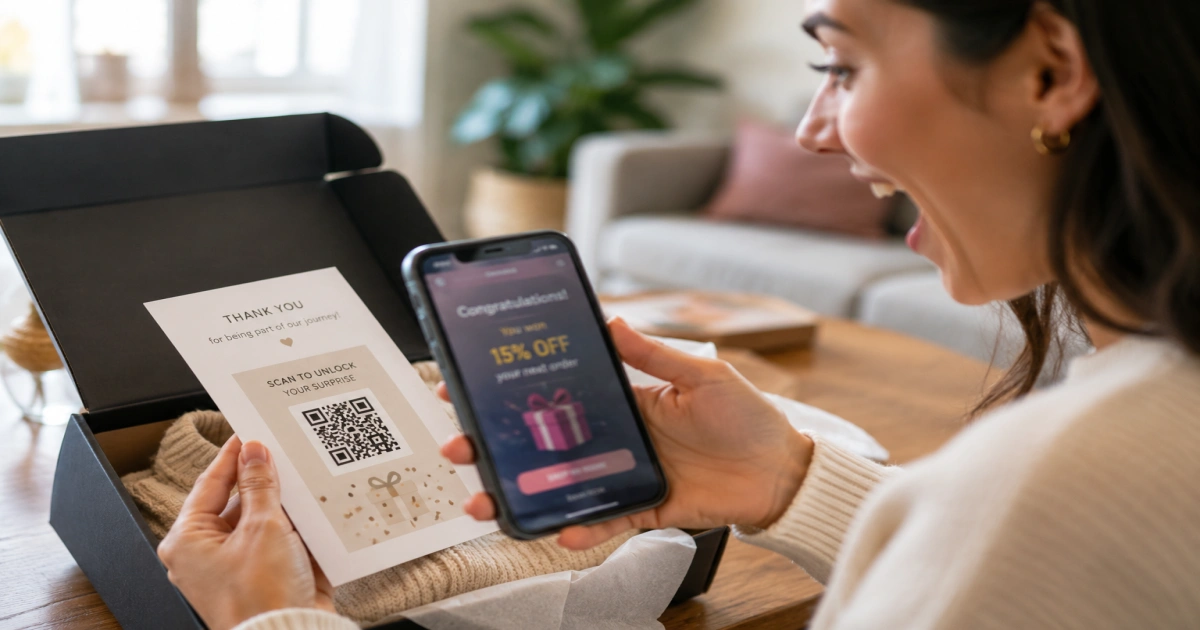 Interactive QR Codes on Packaging: Turn Unboxing Into Sales